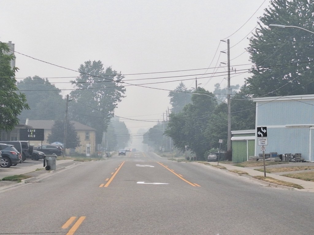 Smoke not fog