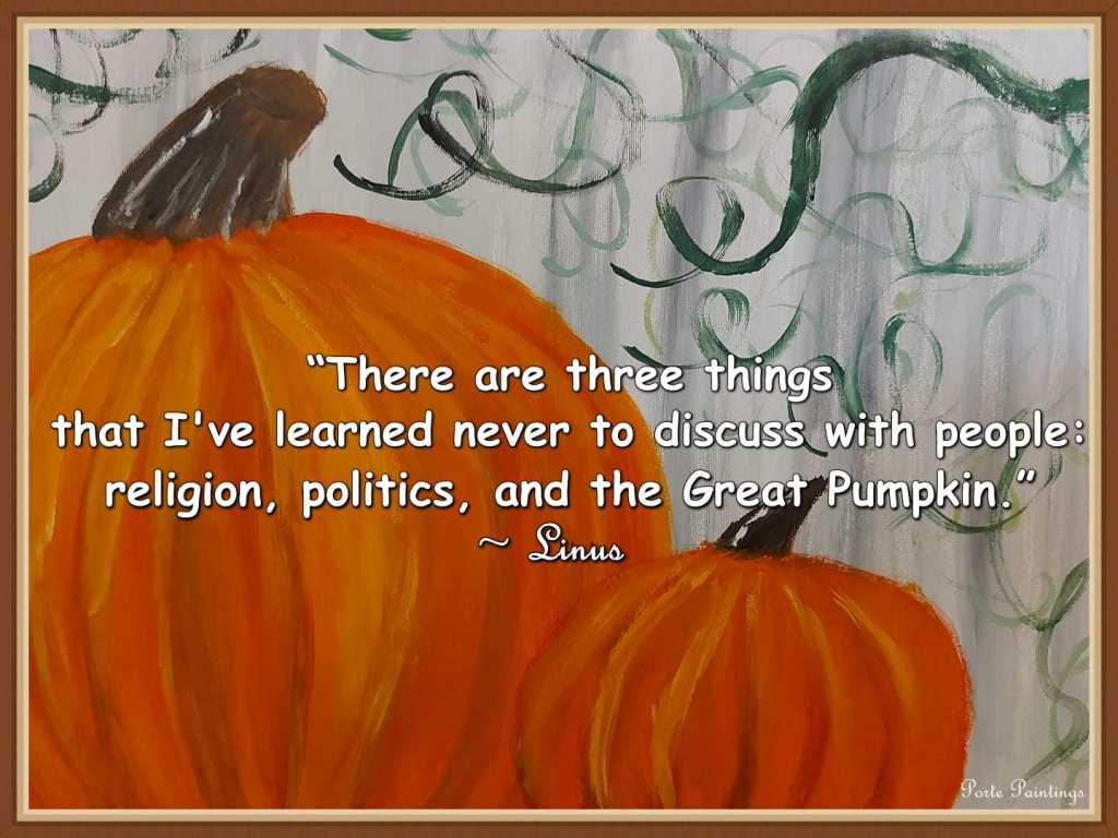 Porte Photos’ Daily Pic: Monday, October 26th, 2026 – National Pumpkin Day